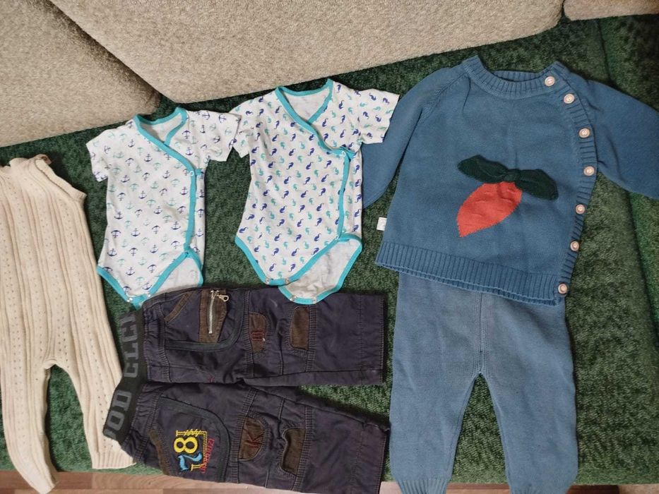 Отдам вещи детские бесплатно на мальчика