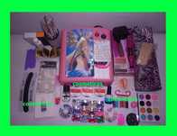 Kit unghii gel / set unghii false- lampa, pila ,geluri colorate -EXTRA