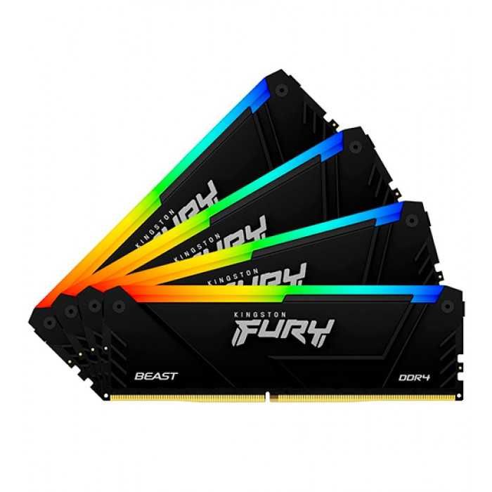 Оперативная память - Kingston FURY Beast RGB DDR5 16GB (6000MHz)