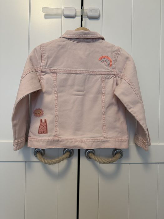 Jacheta / geaca Next si Reserved blugi / denim 98 cm 2-3 ani - ca noi