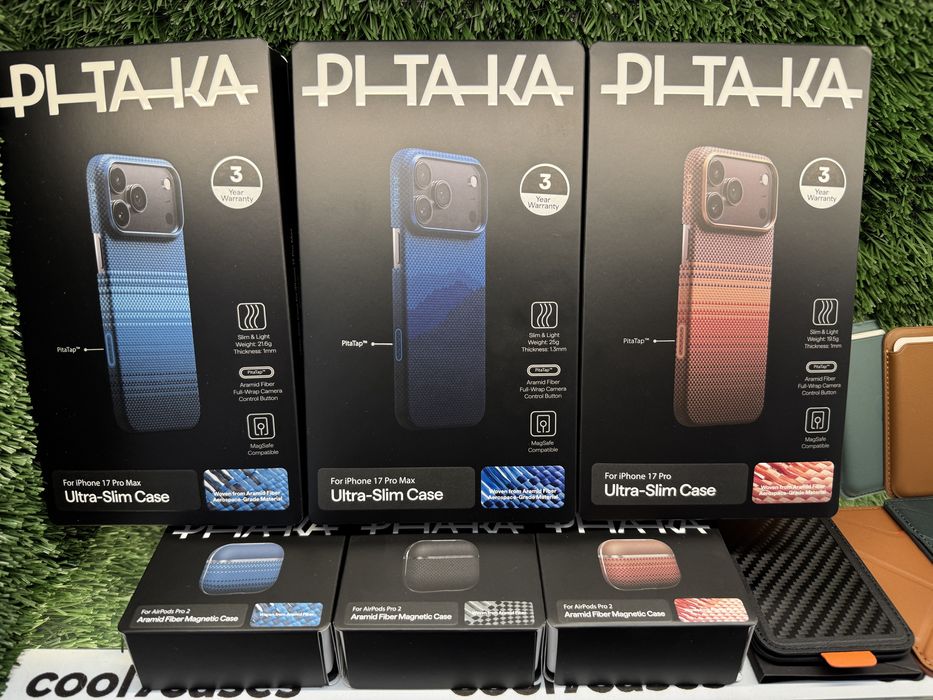 Оригинальные Pitaka чехлы на 17pro/pro max в наличии