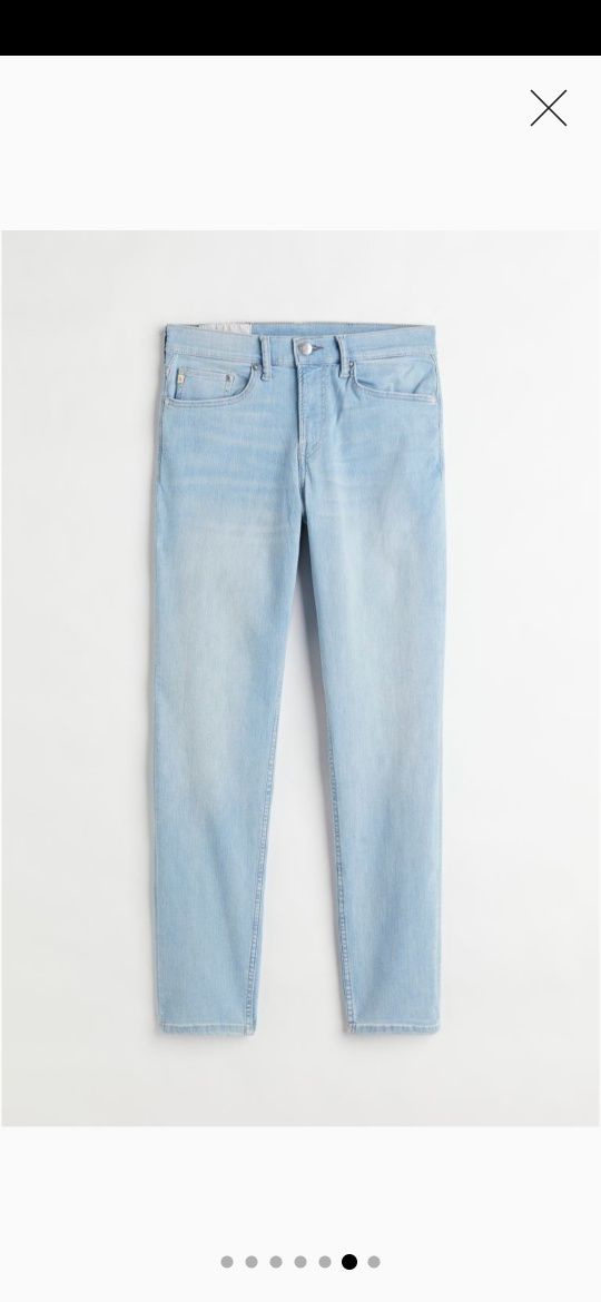 Blugi hm freefit slim jeans mărimea 33/32
