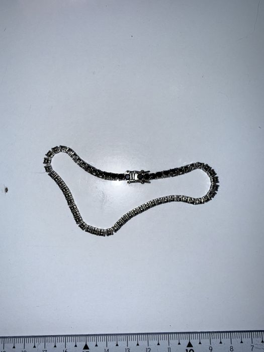 Brata din argint cu pietre