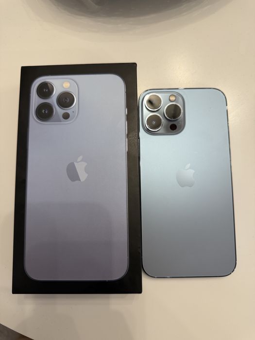 Iphone 13 pro max 256gb, albastru in state foarte buna