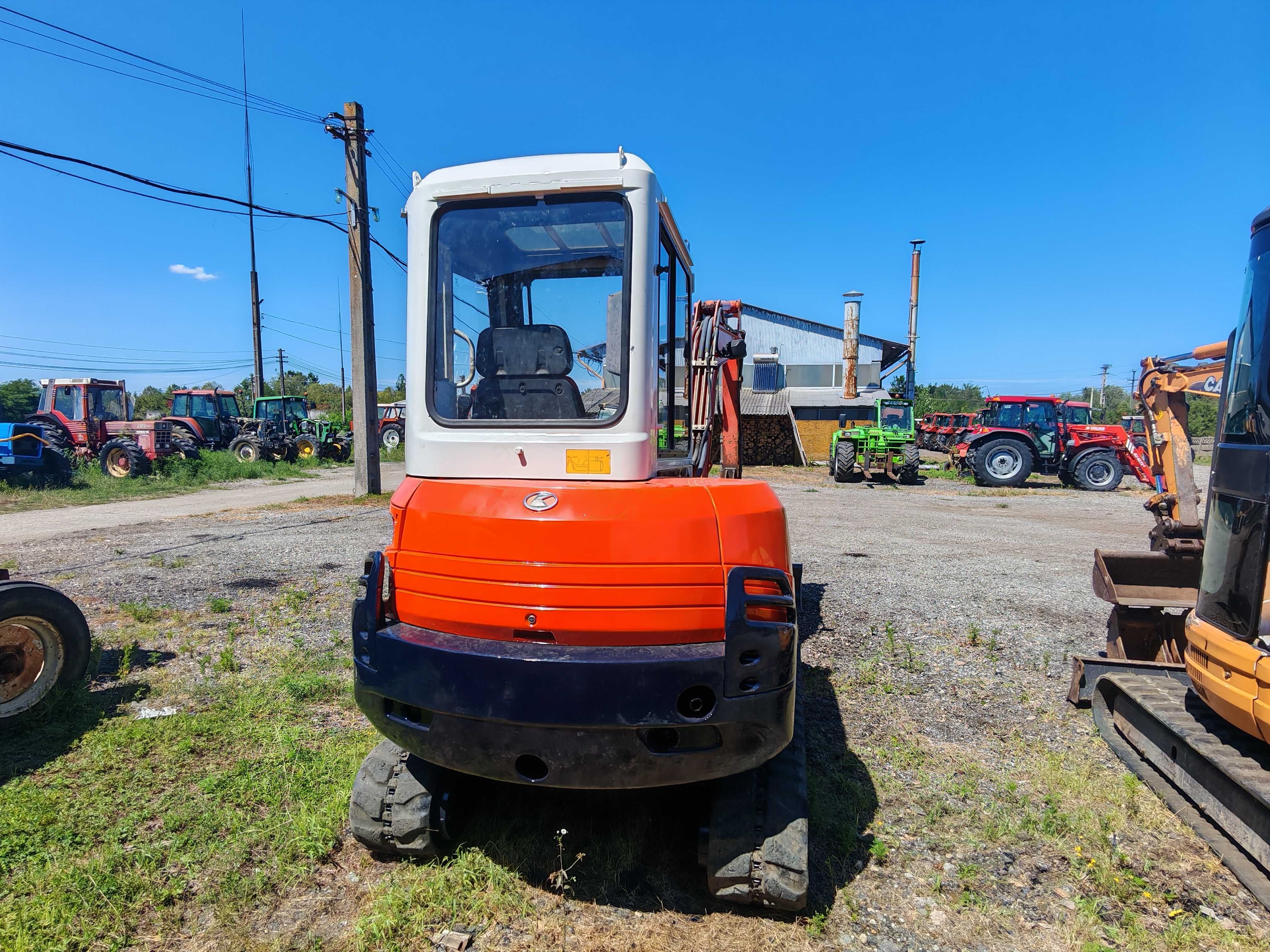 Vând mini excavator Kubota KX91-3 ,3,5 t