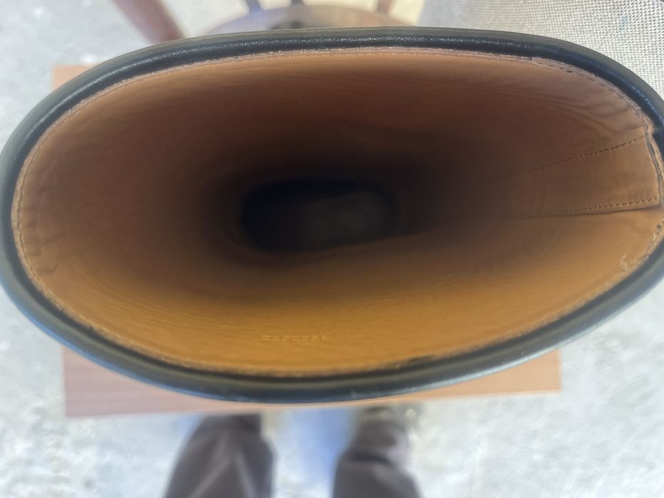 Женские сапоги Гермес Италия 37 размер.