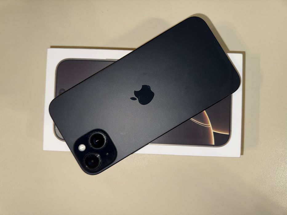 iPhone 15 Plus 128GB – Negru, Liber de rețea, Folosit