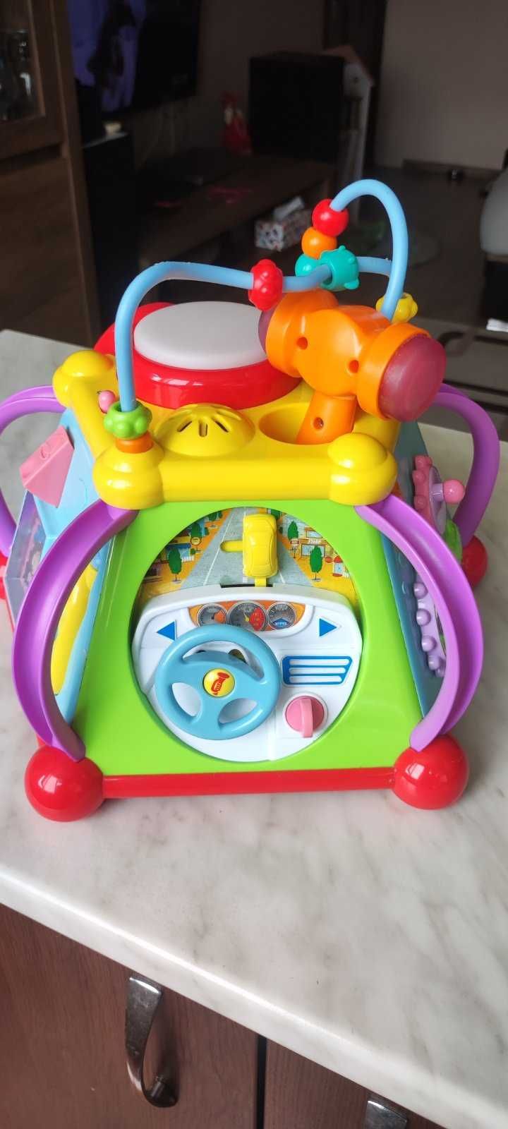 Интерактивен куб музикална играчка Mappy Toys 6 зони за игра телефон