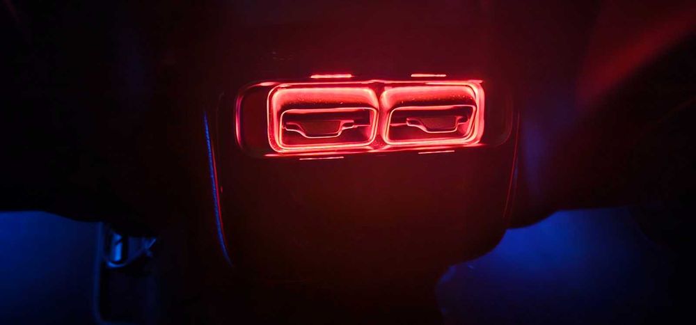 mercedes w223 s class амбиент въздуховоди