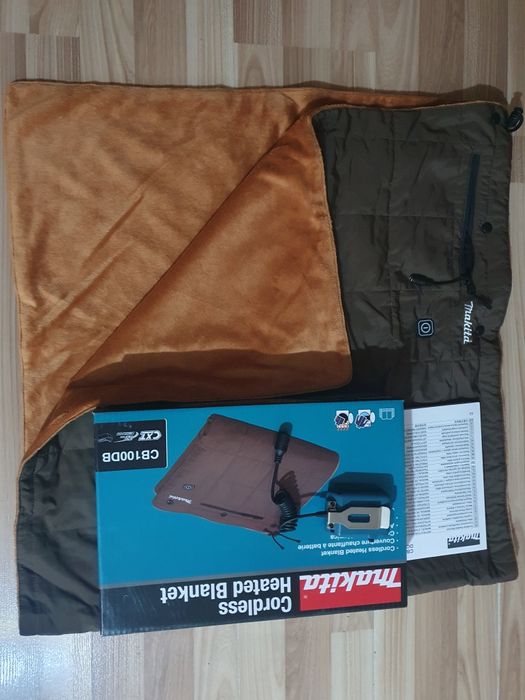 Vind pătură cu încălzire Makita 12V