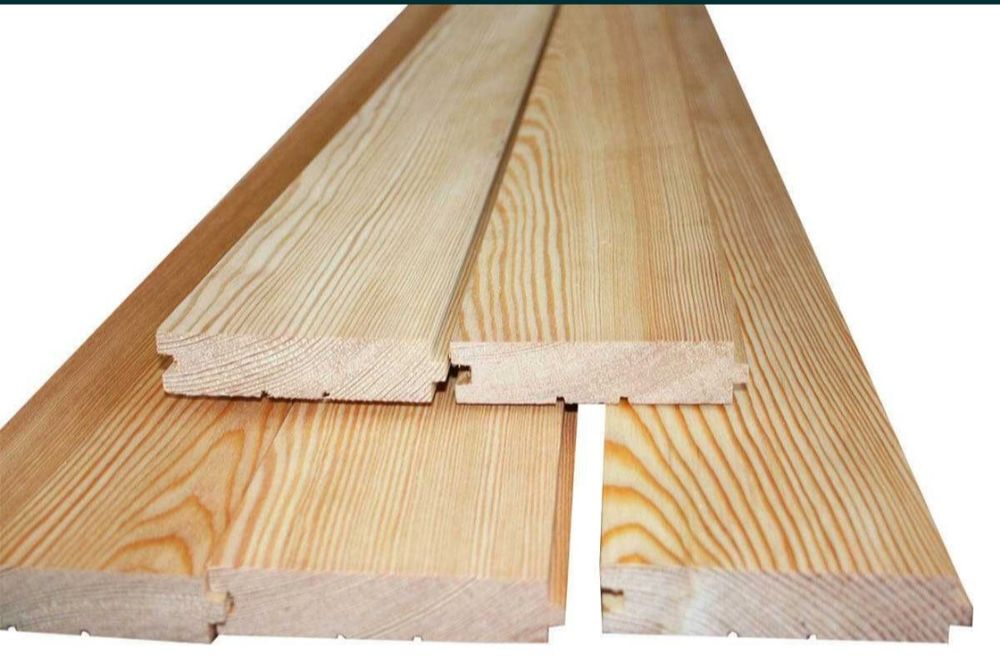 Доска пола сухая , шпунтованая