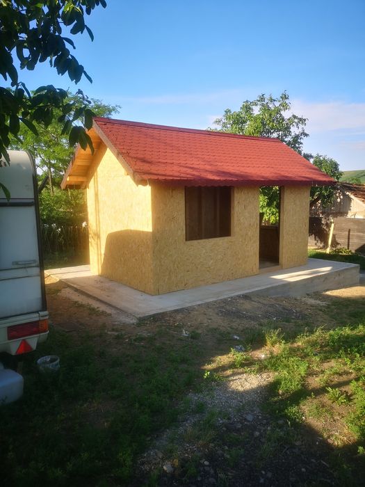 Construcții cabane foisoare terase