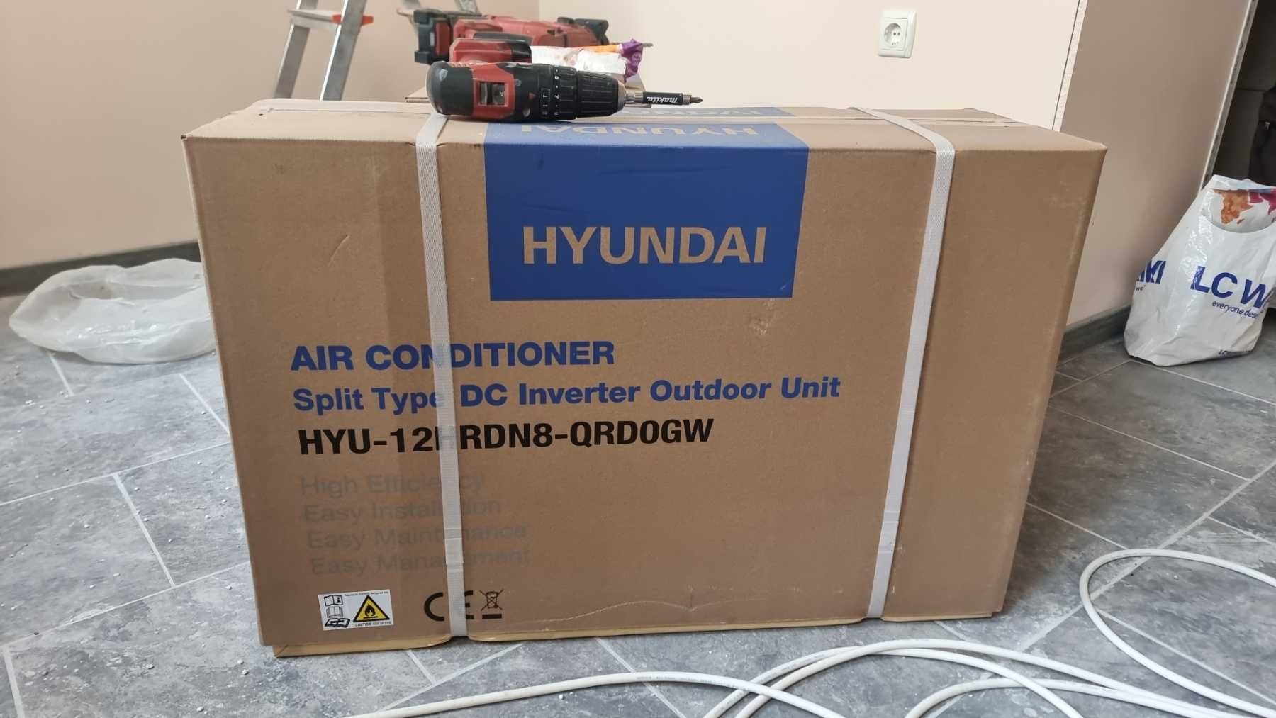 Инверторен климатик HYUNDAI HYU-12HRDN8-QRDOGW 12000BTU