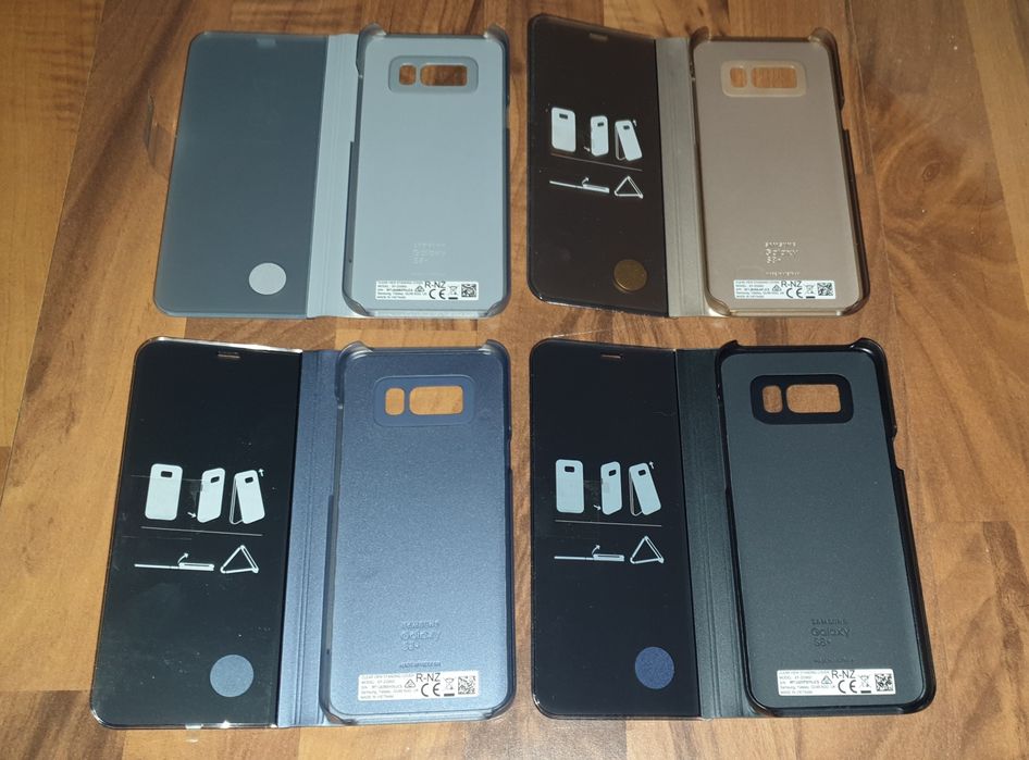 Husa flip smart activa originala Samsung Clear View S8+ S8 Plus G955