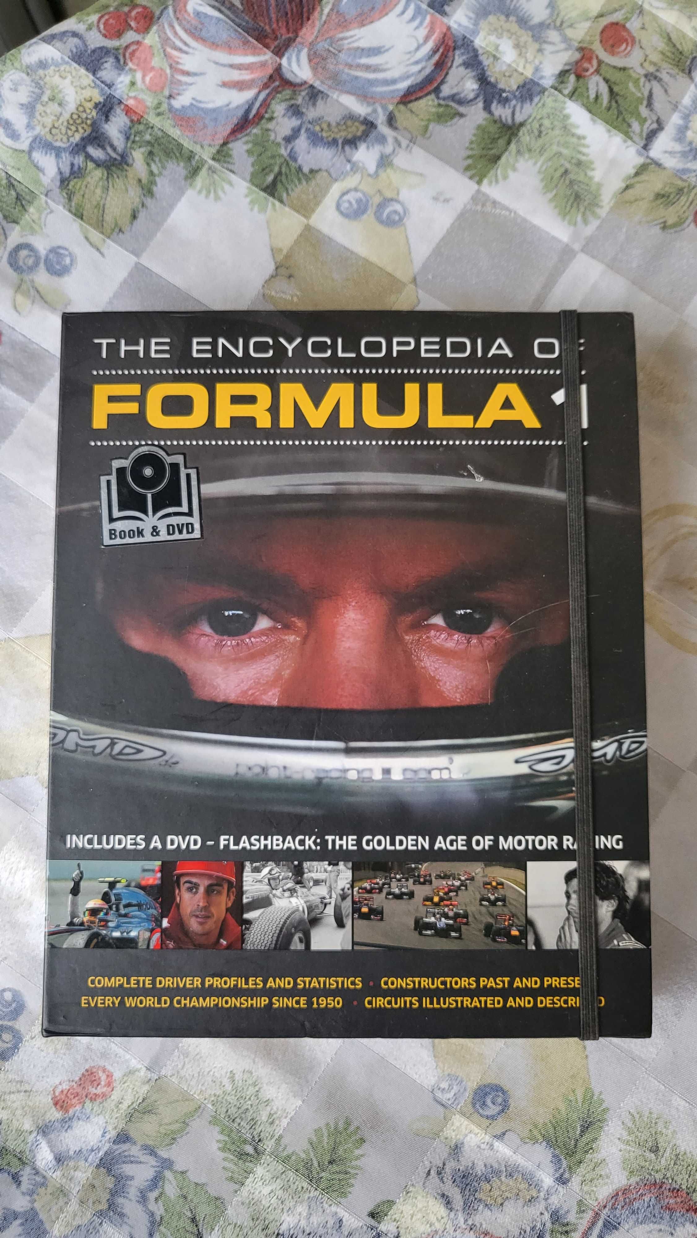 Енциклопедия на Формула1 +диск на английски език