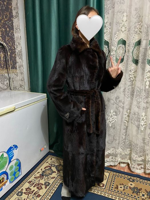 Норковая шуба 46р