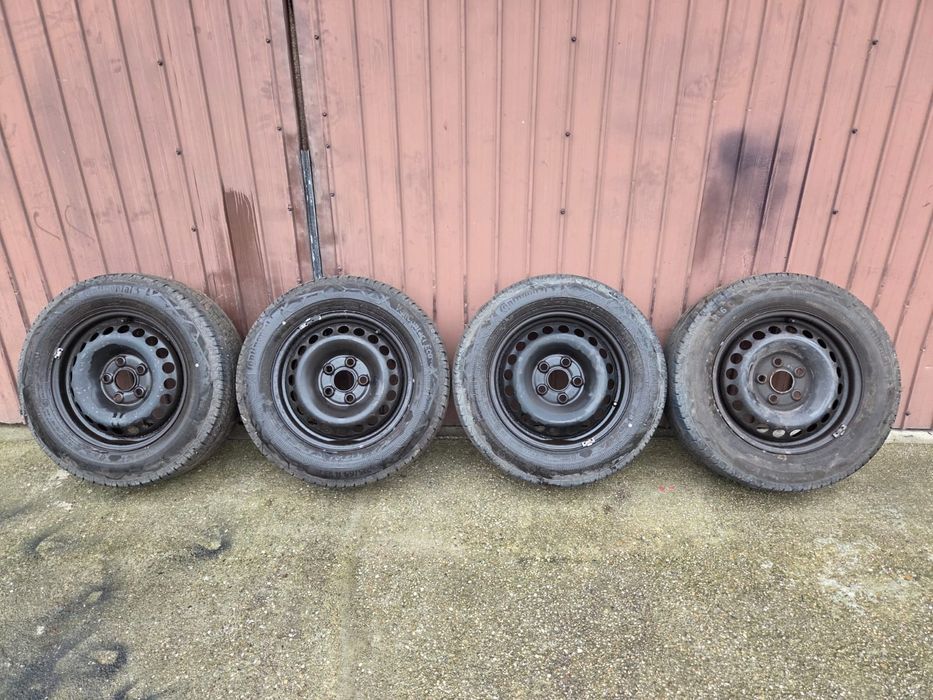 Roti Vw T5 215.65.16 C 5x120 Continental dot 2021 impecabile