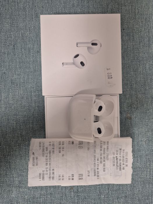 Casti AirPods 3 originale cu garantie