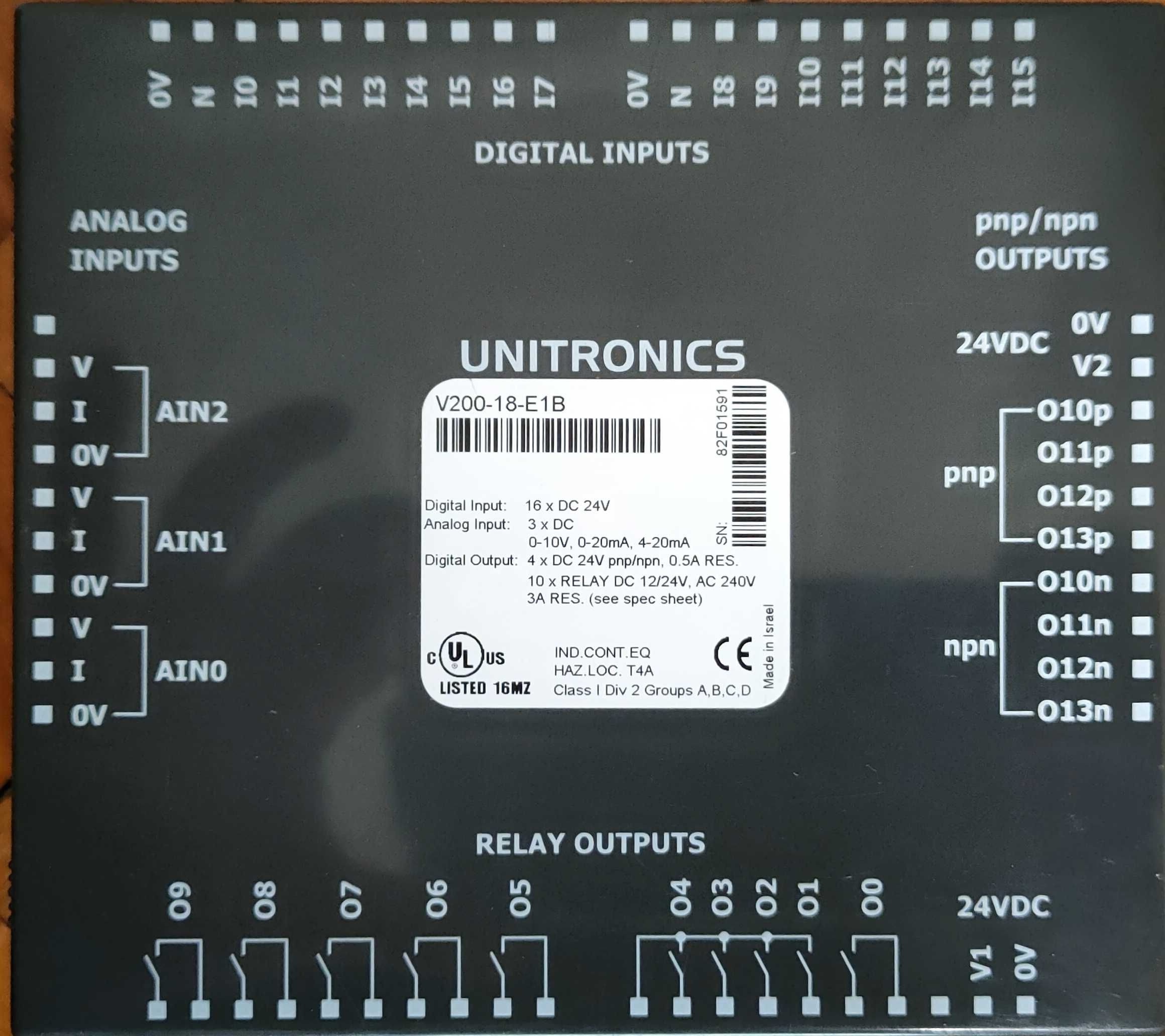 PLC / Контролери Unitronics