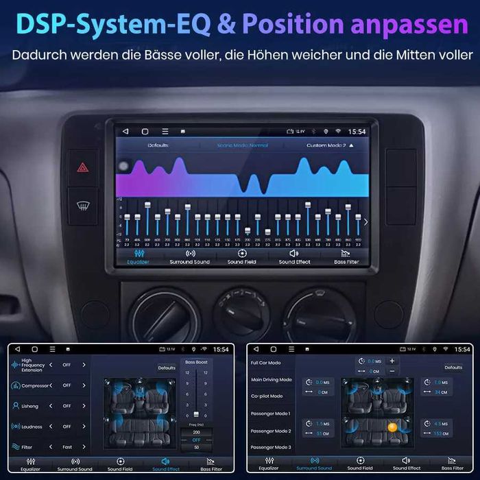 Мултимедия Двоен дин за VW Passat B5 навигация с Android Volkswagen Б5