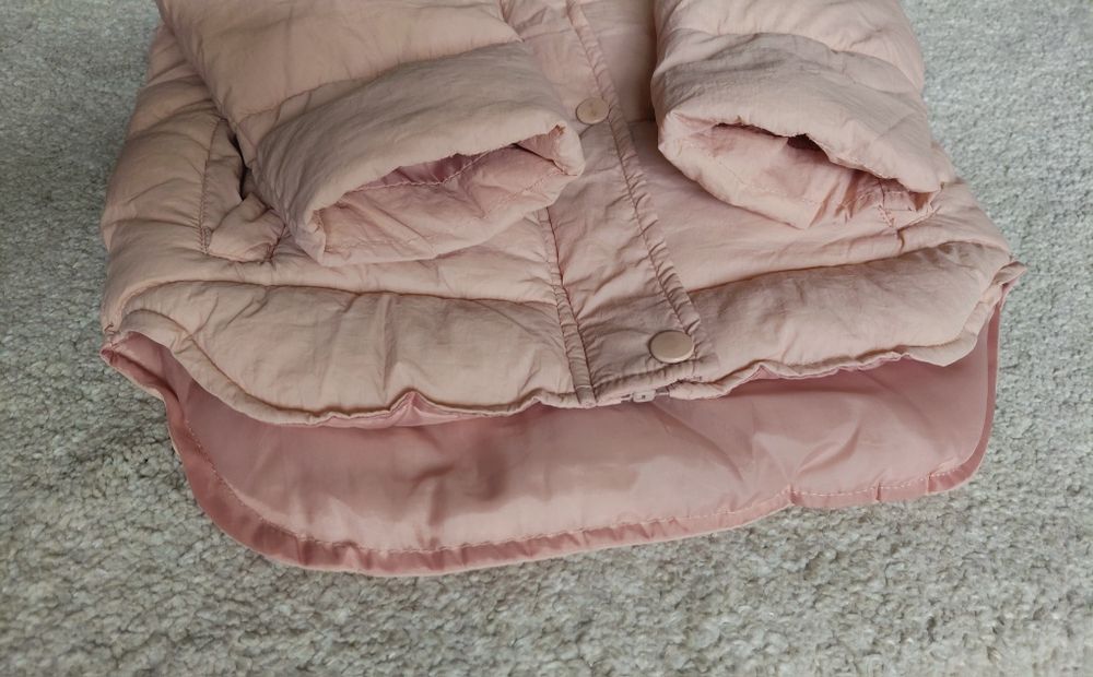 Sinsay Капитонирано яке, пепел от рози, размер 104