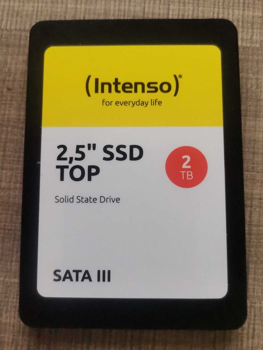 цифров диск 2.5" SSD 2TB Intenso TOP SATA III (6 Gbps)