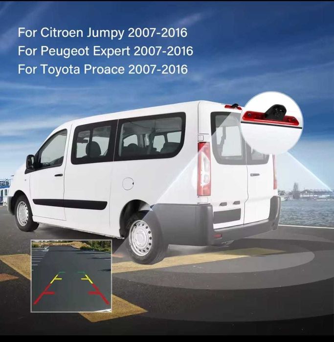 Cameră marsarie HD dedicata  Citroen Jumpy Peugeot  Toyota  2007-2016