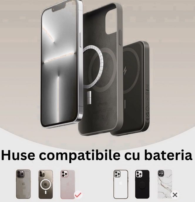 baterie externa cu magnet