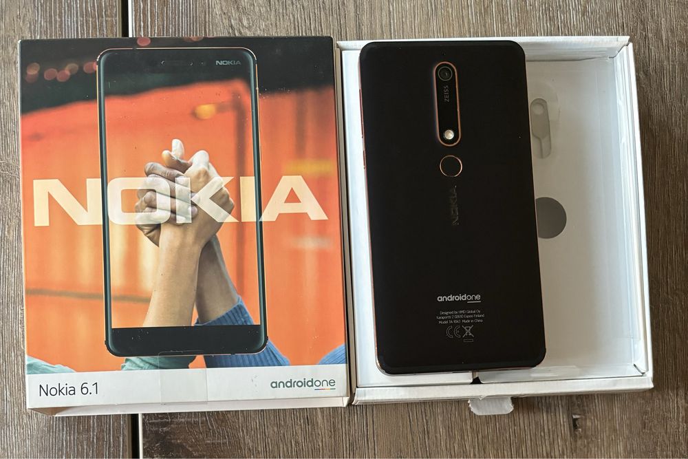 Смартфон Nokia 6.1, Dual SIM, 32GB, Black