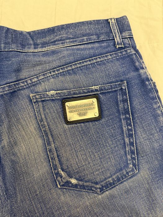 Мужские джинсы Dolce & Gabbana (оригинал), размер 46 (Made in Italy)