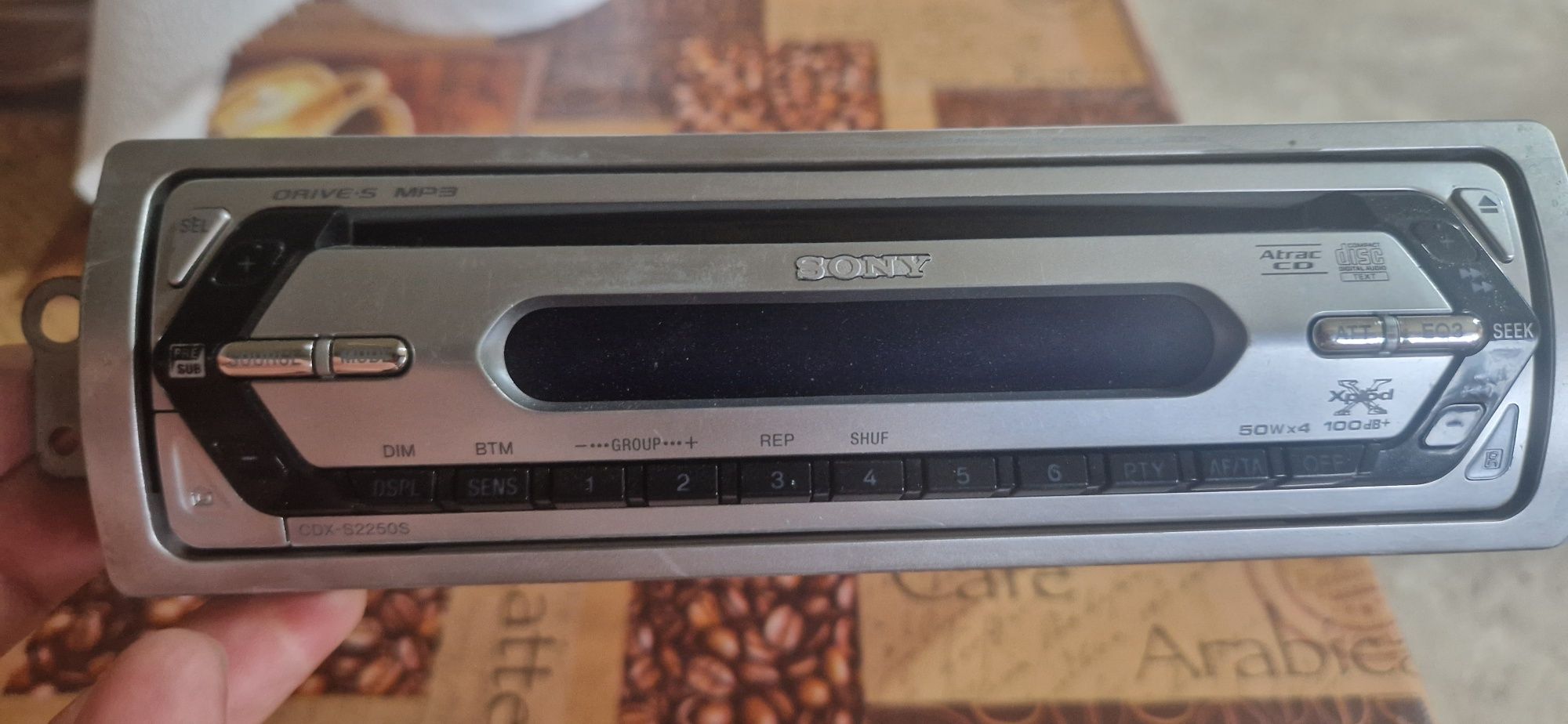 Radio cd mp3 auto SONY
