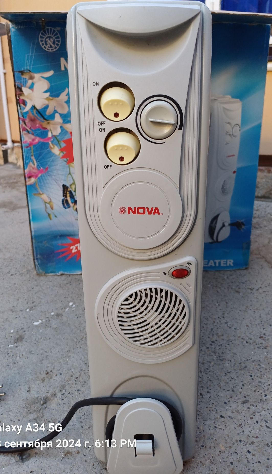 Масляный радиатор Nova Made in Dubay original 13 секция