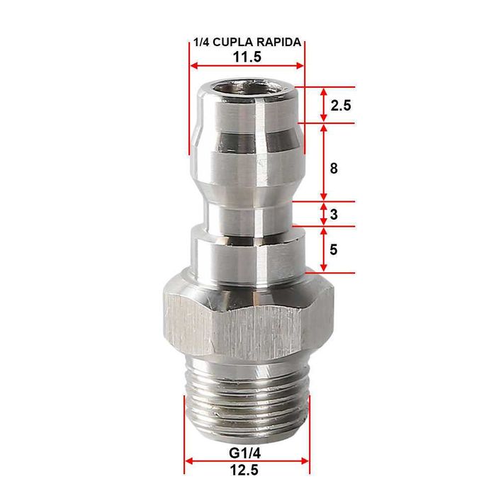 Lance spumare pistol cupla rapida 1/4″, 11.5 mm
