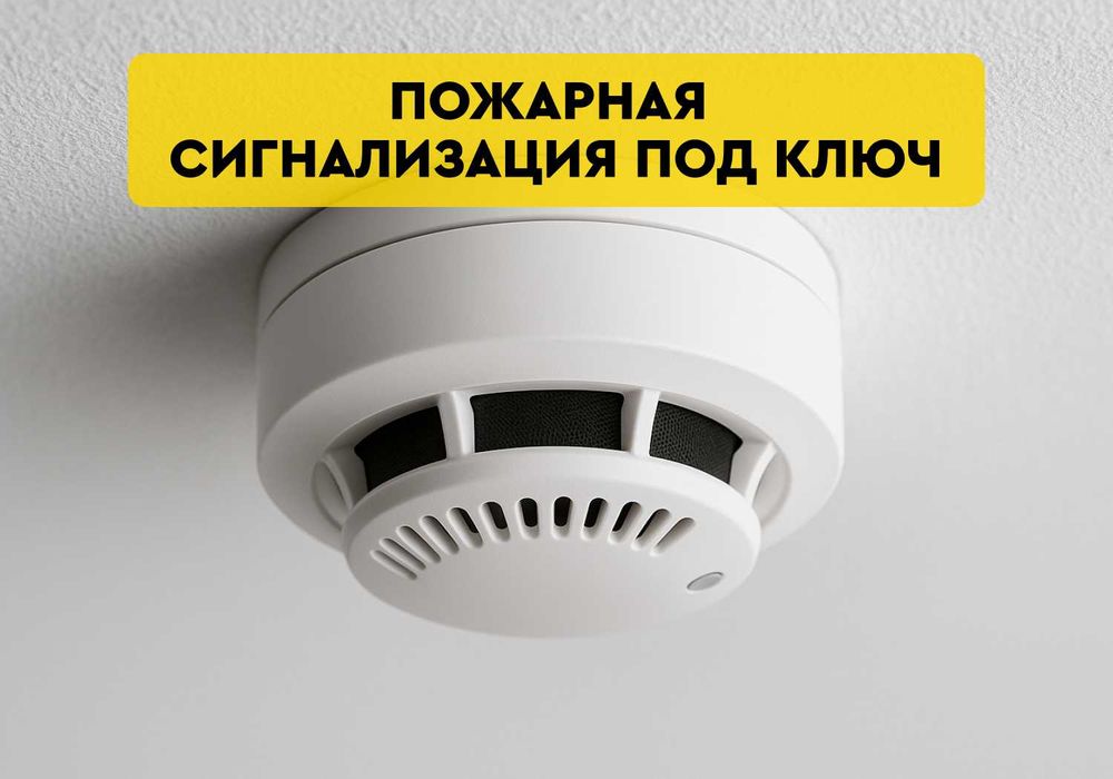 Пожарная сигнализация Астана | Проектирование и монтаж