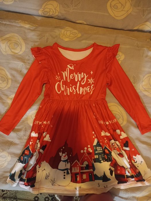 Коледна рокличка