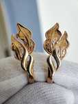 Cercei Aur 14K 583 Rusia Rusesti Aur Rusesc Unicat Clasic