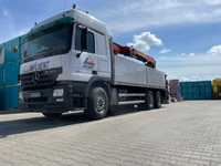 Mercedes actros cu macara palfinger