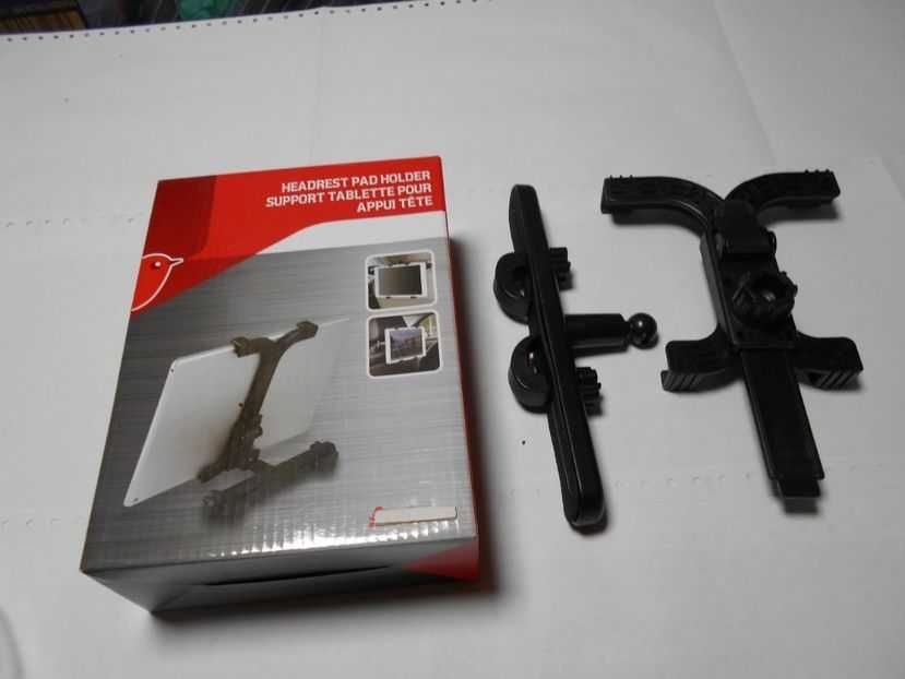 Suport autocu fixare tetiera scaun,  universal, pt tableta / tel/iPad