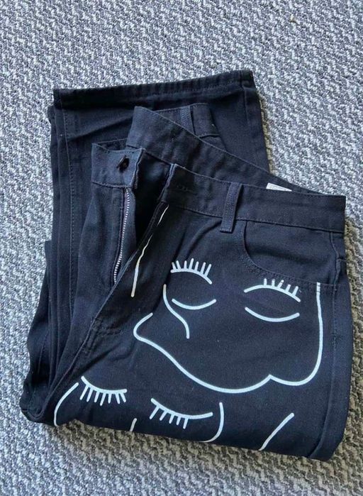 Дънки с висока талия SHEIN