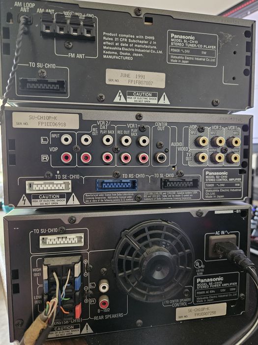 Stereo Tuner Panasonic SL-CH10 defect