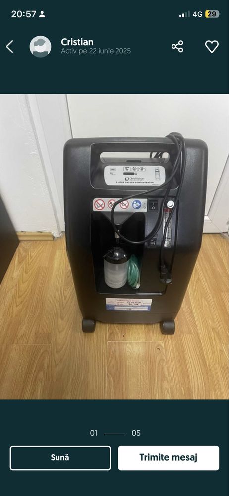 Oxigen de vanzare 1300 lei