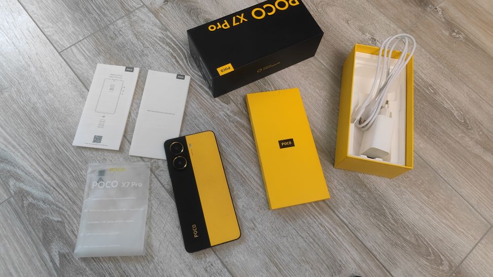 Poco X7 pro 5G версия вышел 2025г мощный аккумулятор игровой Процессор