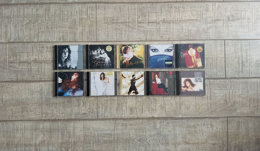 Cd-uri originale - Gloria Estefan (8 albume + 2 compilatii)