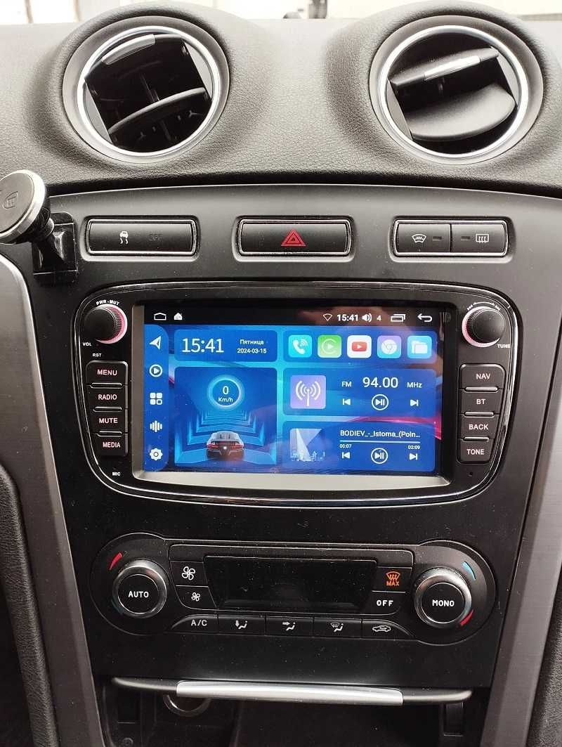 Ford Transit Mondeo Focus C-max мултимедия Android GPS навигация
