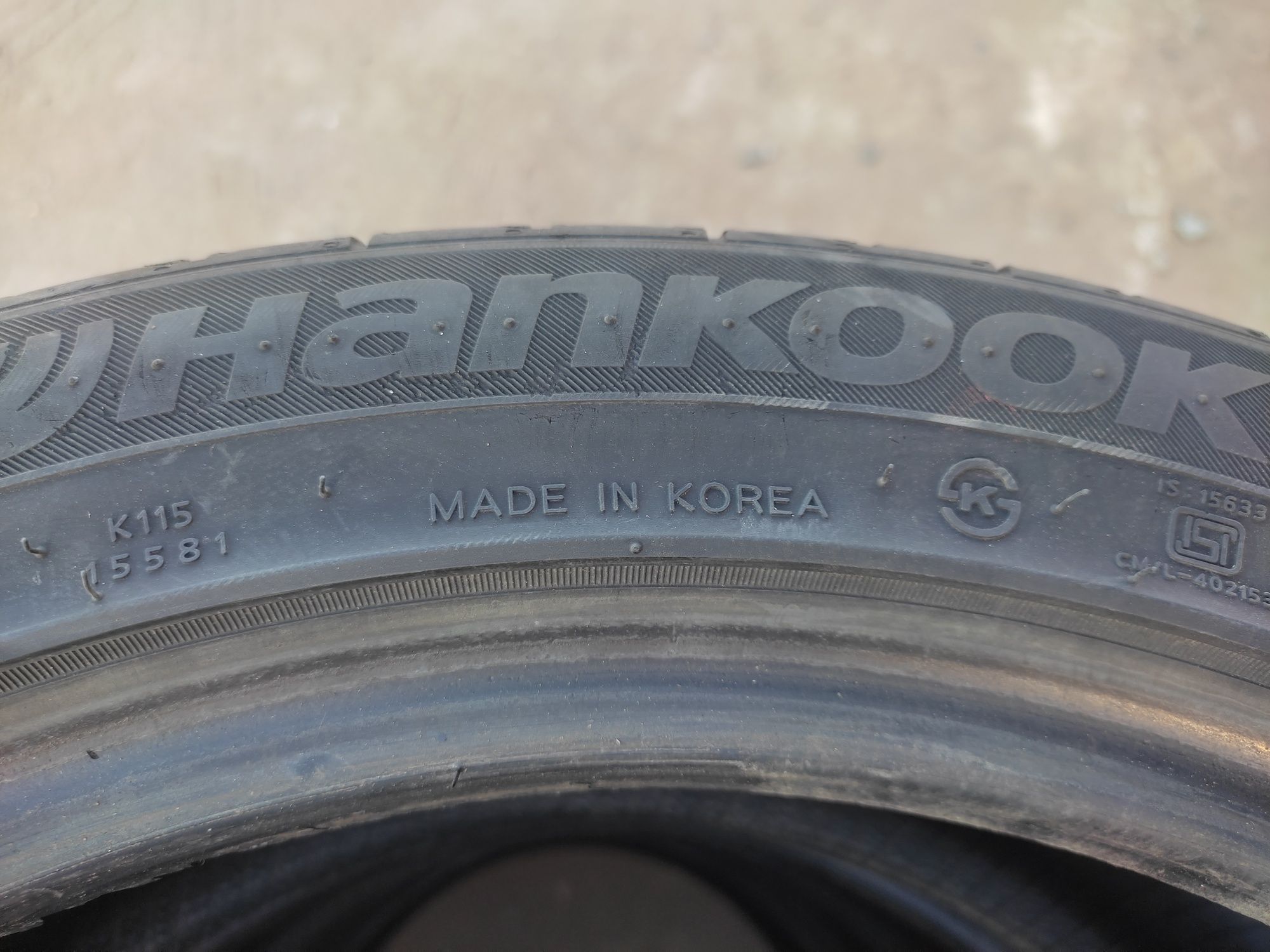 Шины летние марки HANKOOK