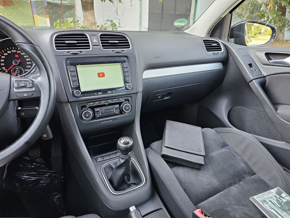 VW Golf 6 1.4TSI HIGHLINE Navigatie Clima ÎncălzireScaune Cameră Euro5