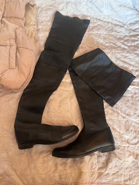 Cizme strech peste genunchi 34