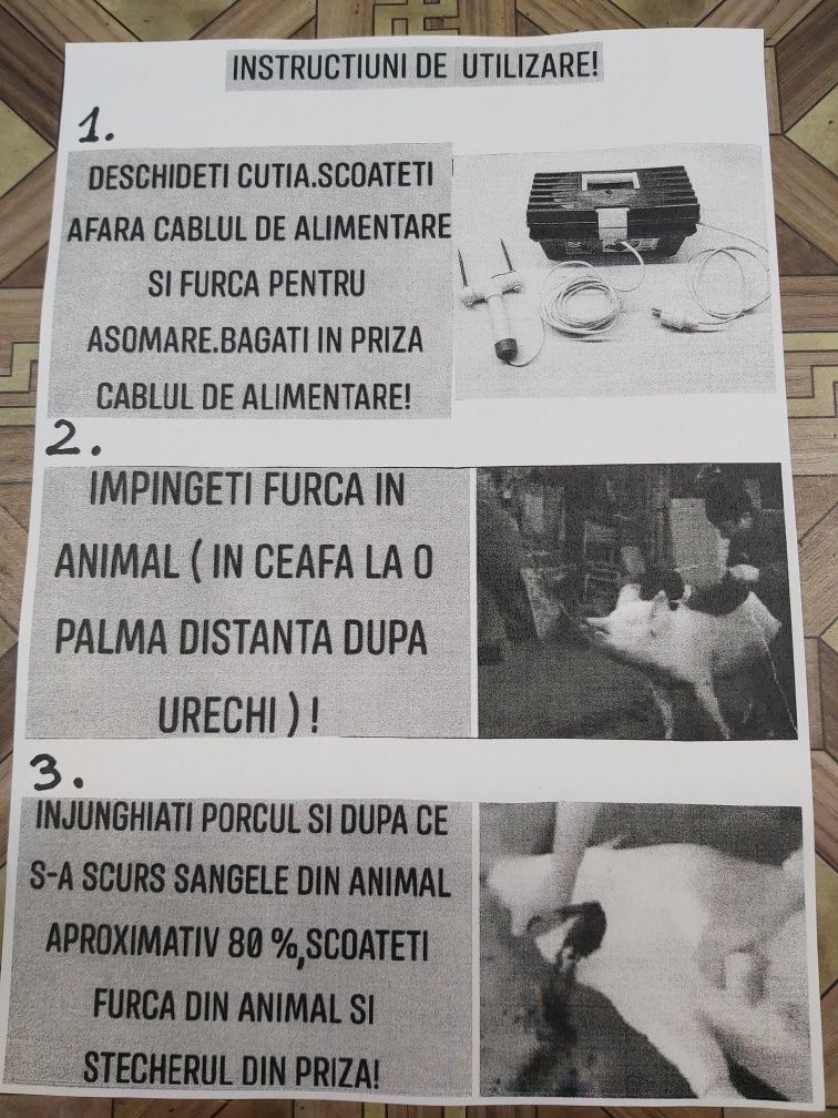 Asomator animale pana la 700 kg