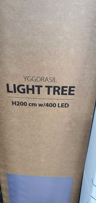 Намаление! Коледно външно дърво, 400бр. ламп. с цветенца– 2м