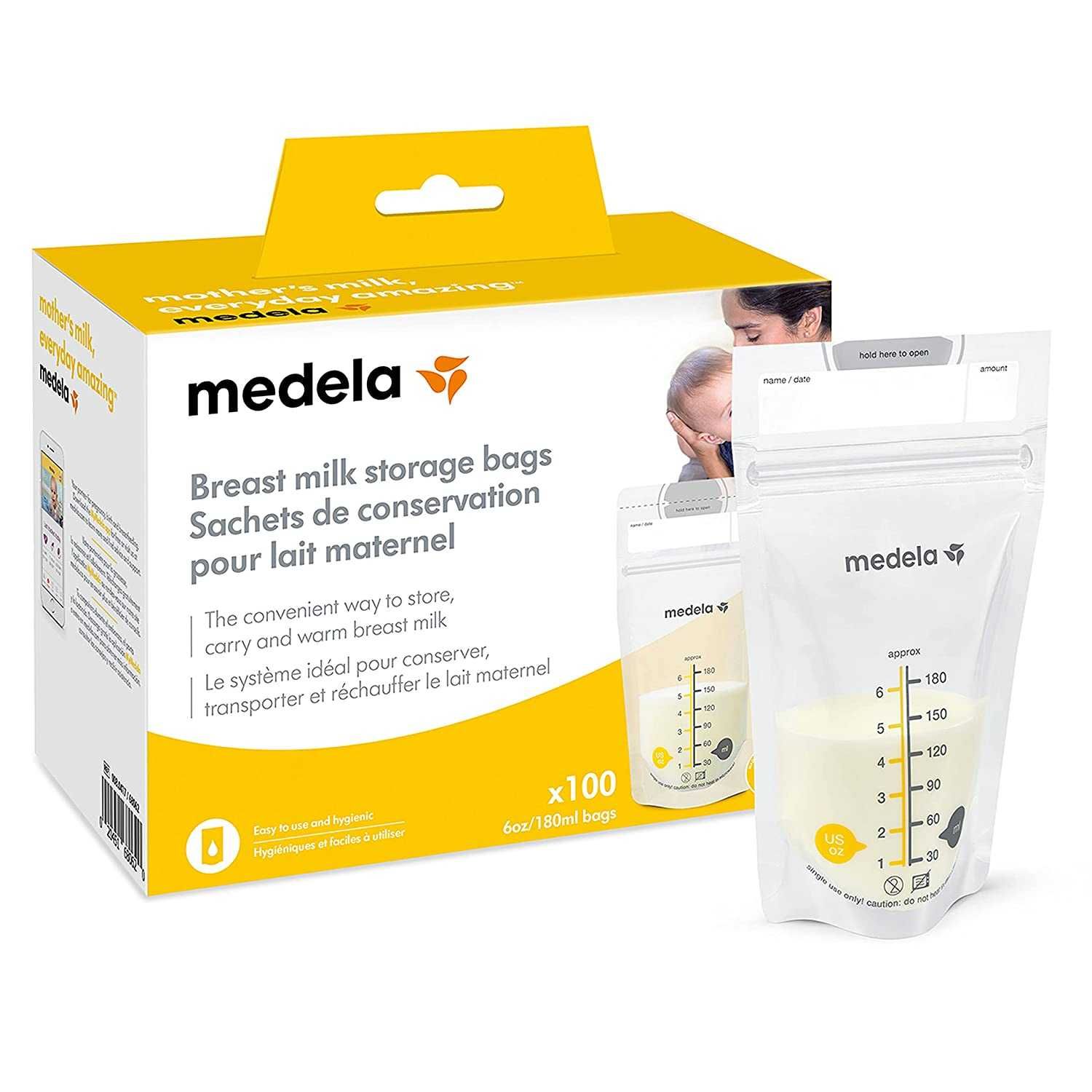 Пакеты для молока грудного Medela 25шт